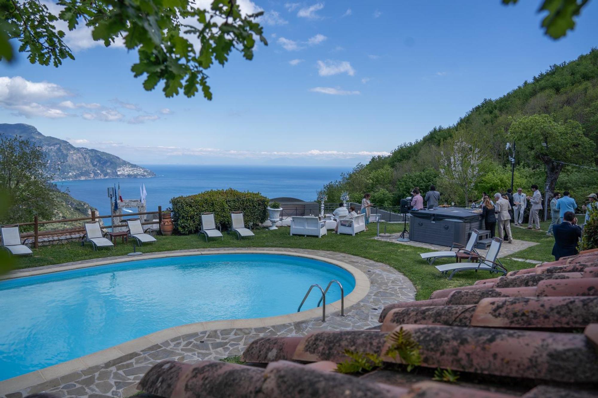 Villa La Ventana Sant'Agnello Luaran gambar